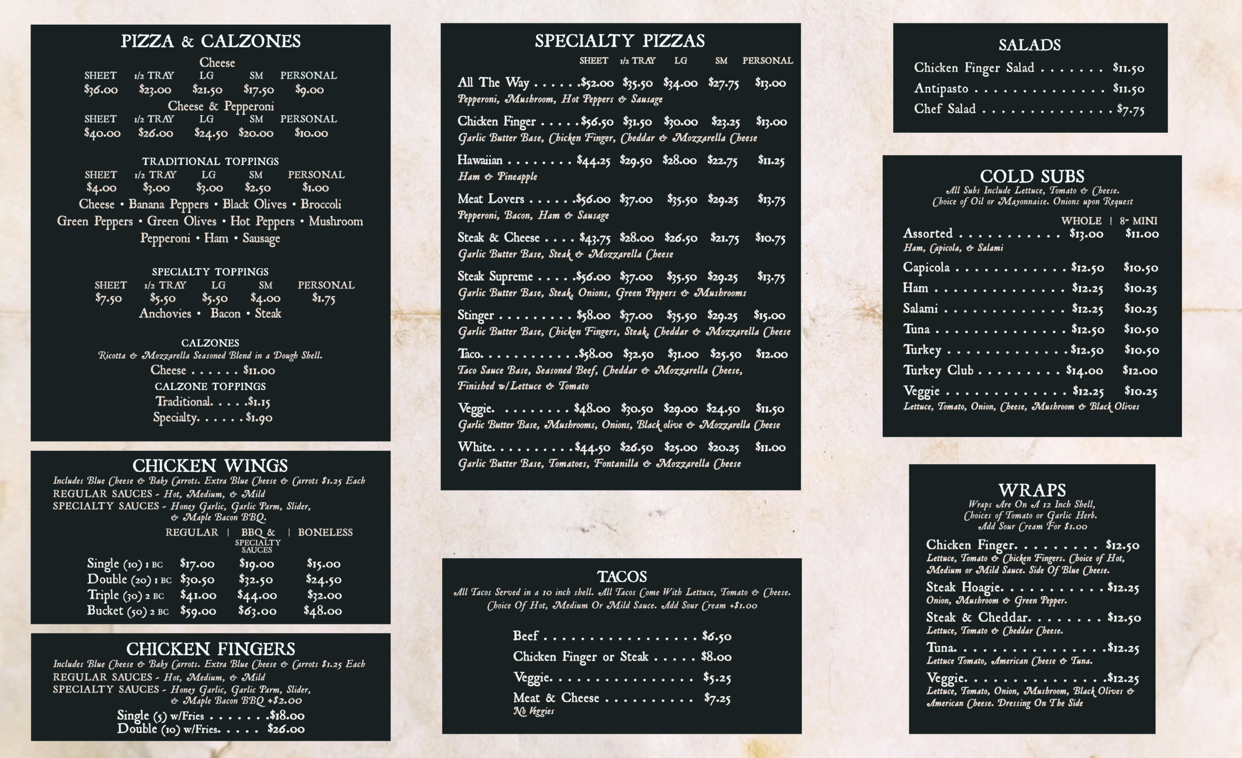 Tonys_Sanborn-TOmenu062026_8_Page_2 Tony's Pizza Sanborn menu 2